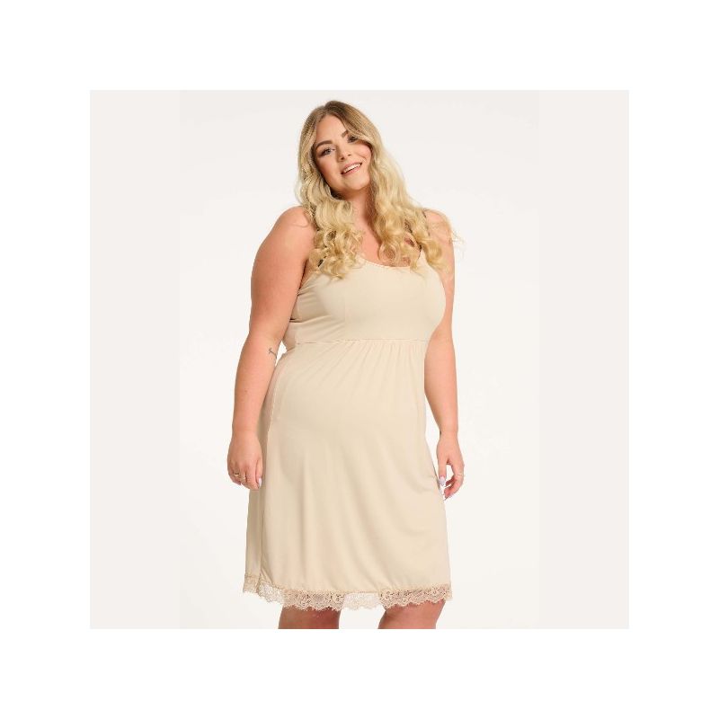 L Kker No By Ox Nude Underkjole I Plus Size K B Den Her