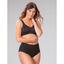 Trofé Betty BH uden bøjle sort i alle plus size