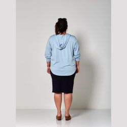 Zoey nederdel Plus size basis