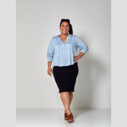 Zoey nederdele i plussize størrelser
