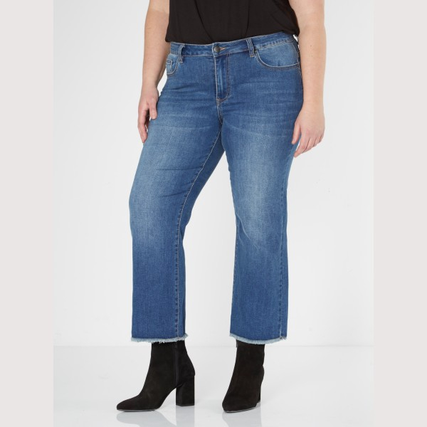 Zoey Sky Wide Jeans 213-1116 - størrelse 50