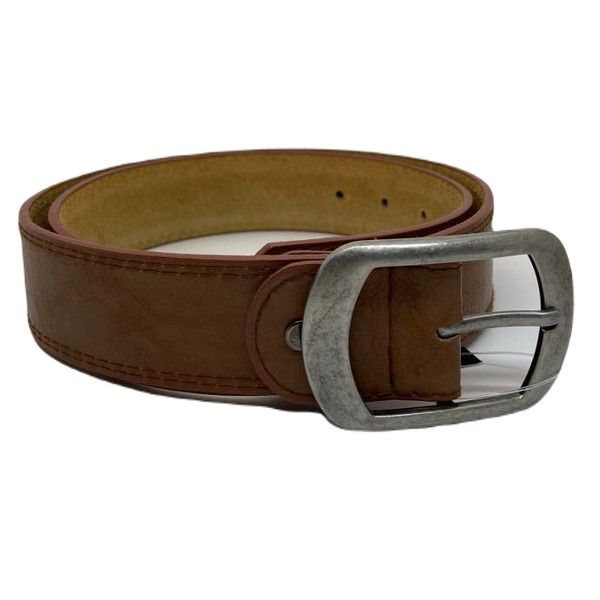 Lisbeth Merrild bælte imiteret læder cognac