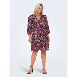 Curvy Viscose Kjole i ren viscose
