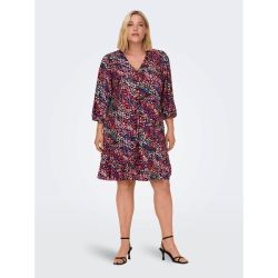 Curvy Viscose Kjole