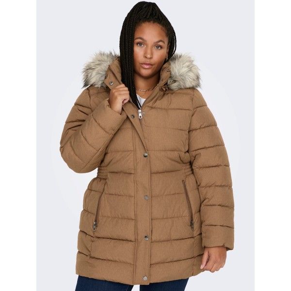 Curvy Lang Quiltet Jakke