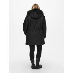 Curvy jakke i plussize bagfra