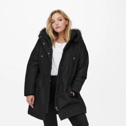 Curvy jakke til vinter i plussize