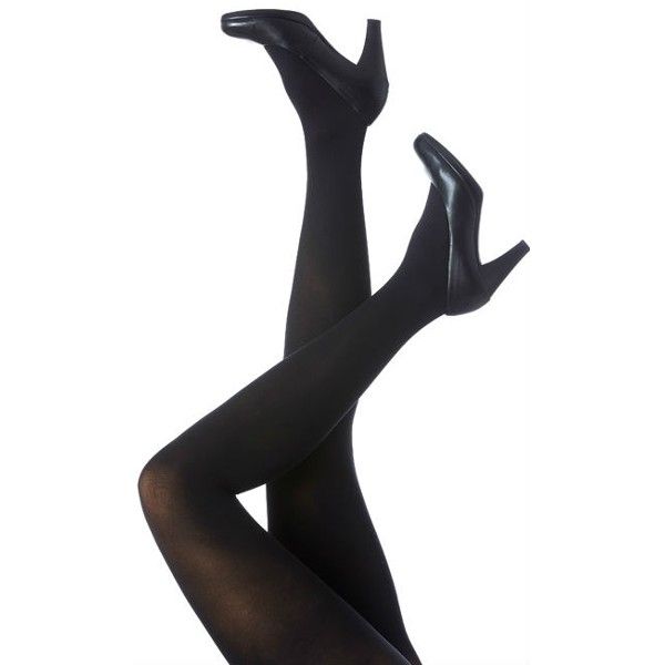 Strømpebukser 60 den sort med push-up buks