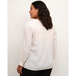 KCtina Bluse set bagfra hvid