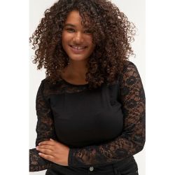 KClaura langærmet T-shirt super flot plussize