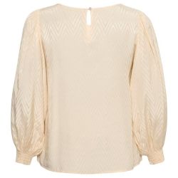 KCJuliet Bluse sand bagfra