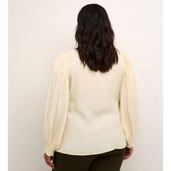 KCJuliet Bluse Sand set bagfra