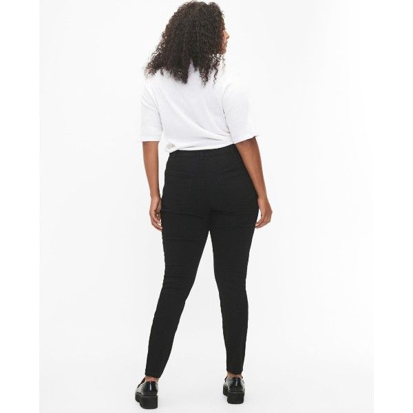 Janna Jeggings i bomuldsblanding set bagfra