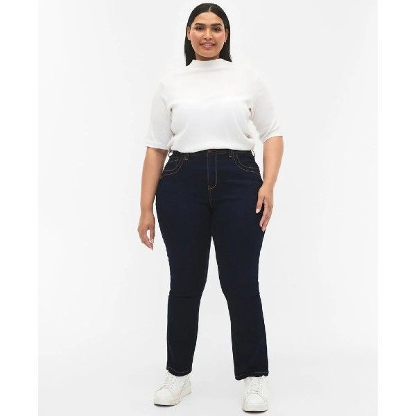 Vilma jeans med høj talje