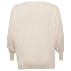 KCregitta Bluse Sand set bagfra