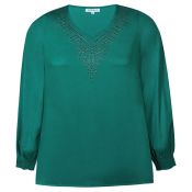 Zhenzi Karla Bluse Evergreen