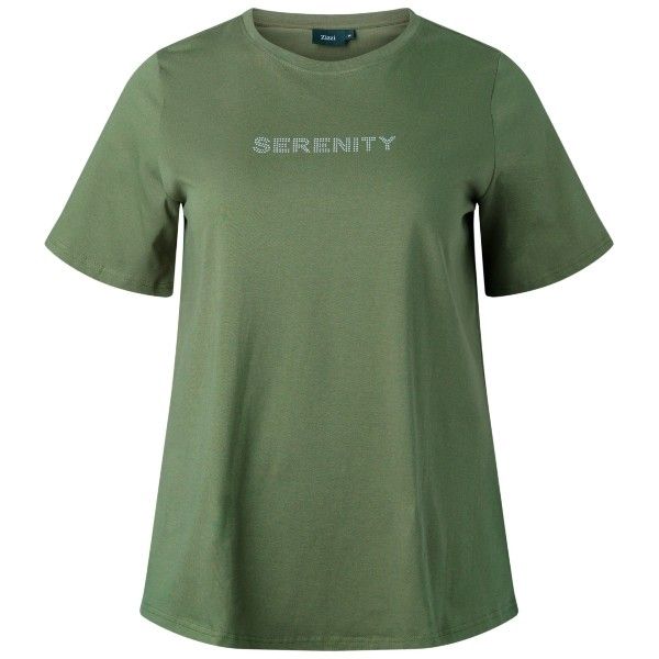 Økologisk bomulds t-shirt grøn