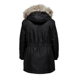 Curvy Jakke Sort bagfra