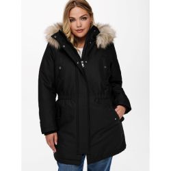 Curvy Jakke Sort med krave