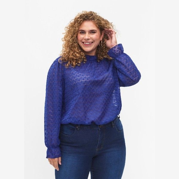 Zizzi Langærmet Bluse