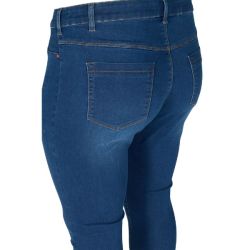 Janna Jeggings bomulds blanding denim baglomme