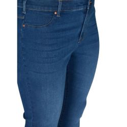 Janna Jeggings bomulds blanding denim lomme