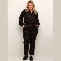 KCria Wide Pants. Behagelige pants fra Kaffe Curve