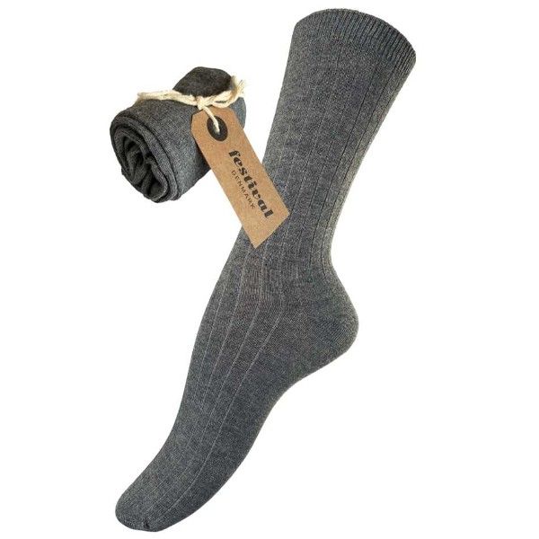 Festival Bambus Strømper Grå 32