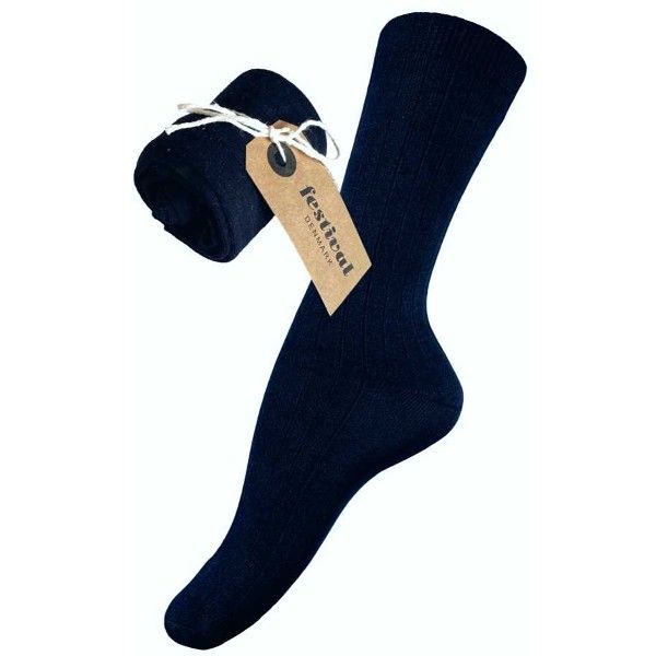 Festival Bambus Strømper Navy 42