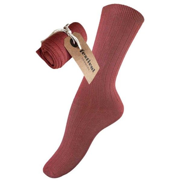 Festival Bambus Strømper Marsala 65