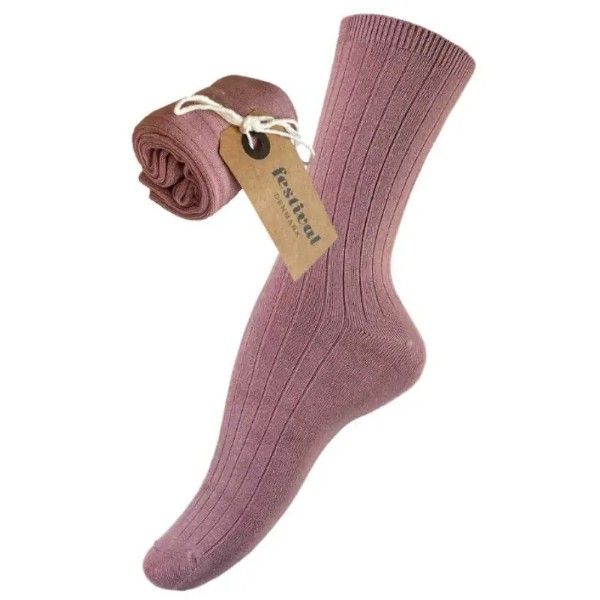 Festival Bambus Strømper Rose 67