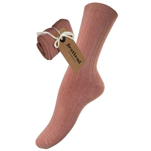 Festival Bambus Strømper Ash Rose 72