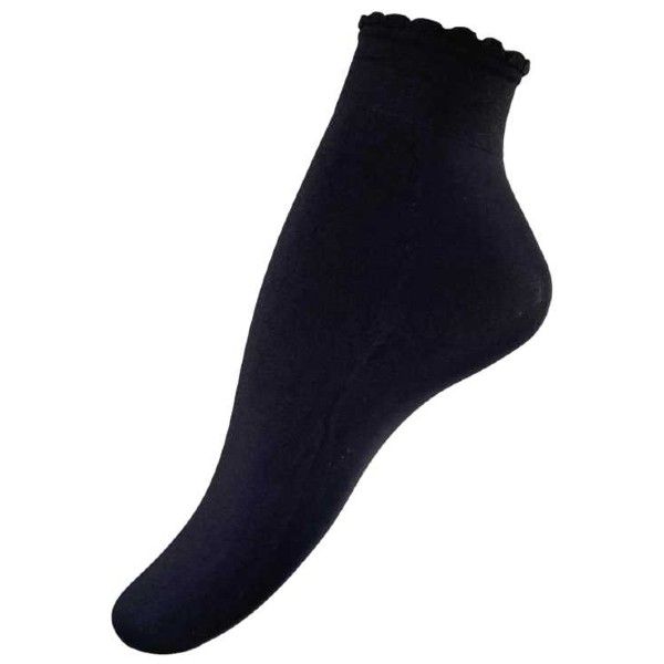 Festival Microfiber 50 denier 3D soklet sort