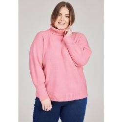 No. 1 By Ox Strikktrøje Rose Pink 62630