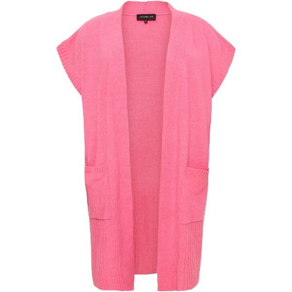 No. 1 By Ox Poncho med rullekrave Rose Pink