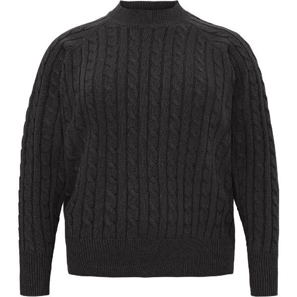 NO. 1 by OX Kabelstrikket Trøje Sort 62632