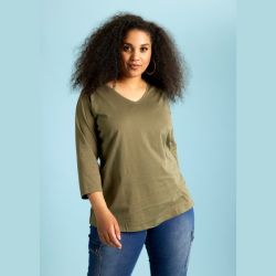 Zhenzi Alberta T-Shirt Army