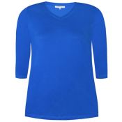 Zhenzi Alberta T-Shirt Lapis Blå