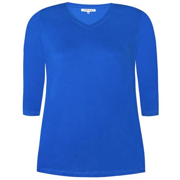 Zhenzi Alberta T-Shirt Lapis Blå