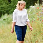 NO. 1 by OX Viscose Bluse Hvid 62640