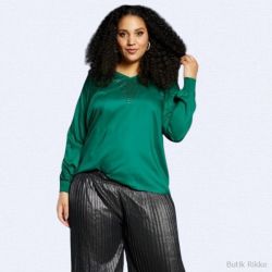 Zhenzi Karla Bluse Evergreen 200023