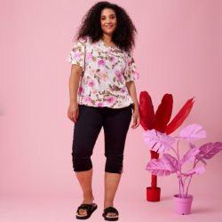 Zhenzi Sarai Bluse med Salsa Fit Buks