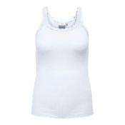 Only Carmakoma Top Hvid 15302996