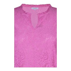 Zhenzi Tilda Bluse i flot Cyclamenpink farve