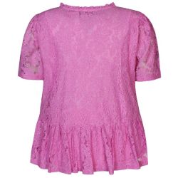 Zhenzi Tilda Bluse i flot Cyclamenpink set bagfra