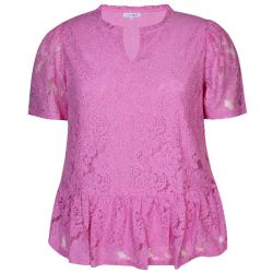 Zhenzi Tilda Bluse i flot Cyclamenpink
