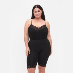 Zizzi cykelshorts 2-pak med blonde M59981F