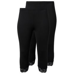Zizzi 2-pak leggings blondekant