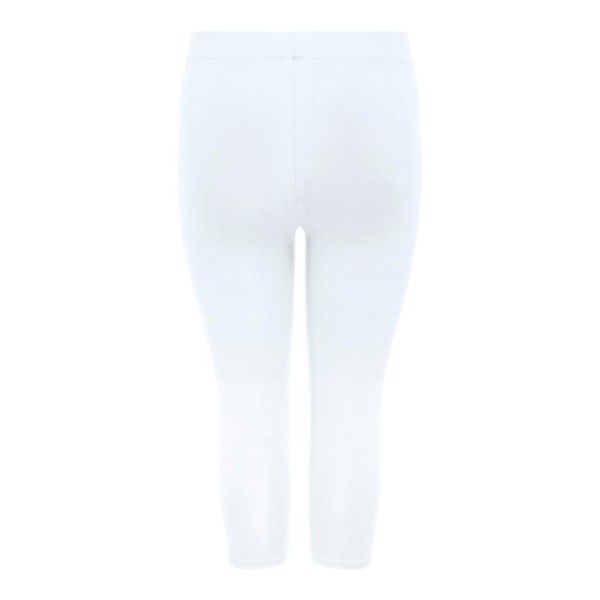 Only Carmakoma Cartime Leggings hvid set bagfra
