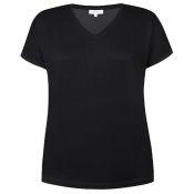 Zhenzi Bomulds T-Shirt Sort 200178